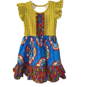 Eleanor Rose Dress, Girls Size 4/5